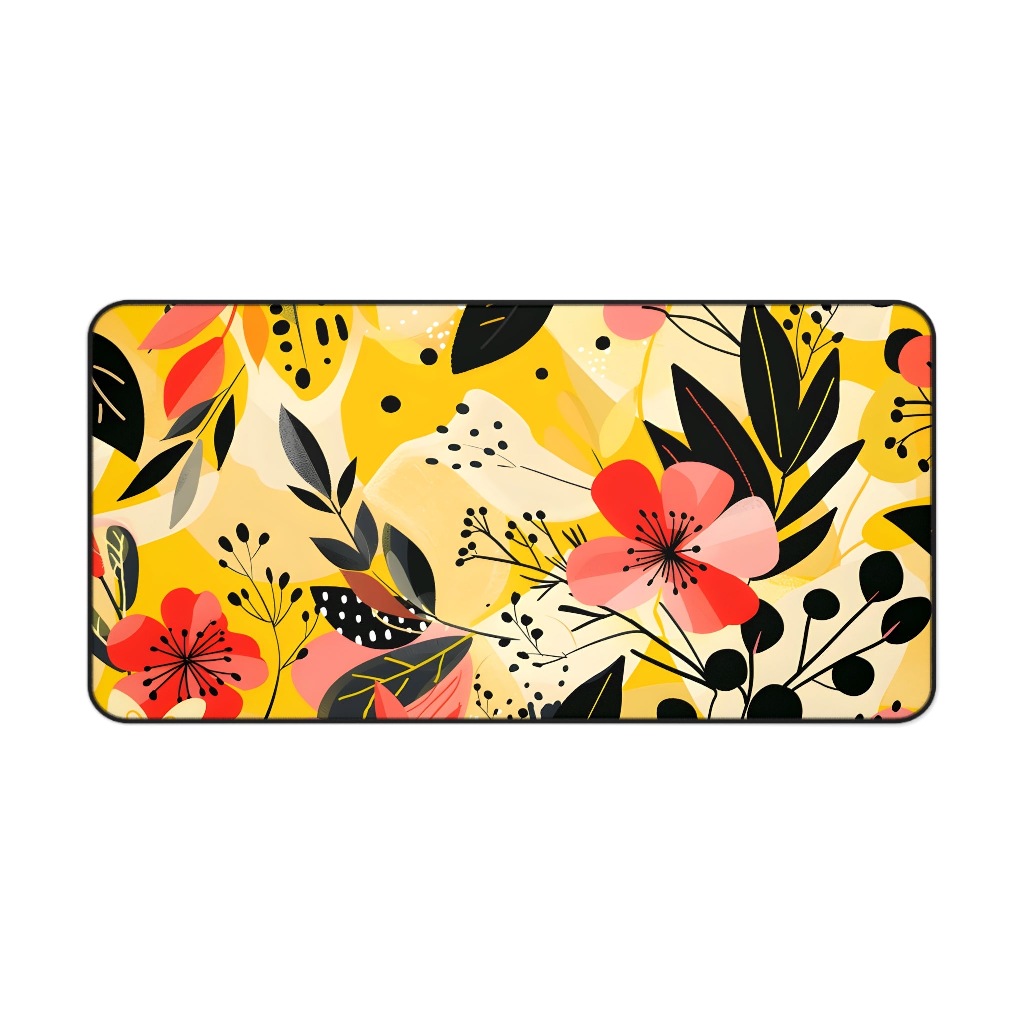 Floral Sunshine Desk Mat