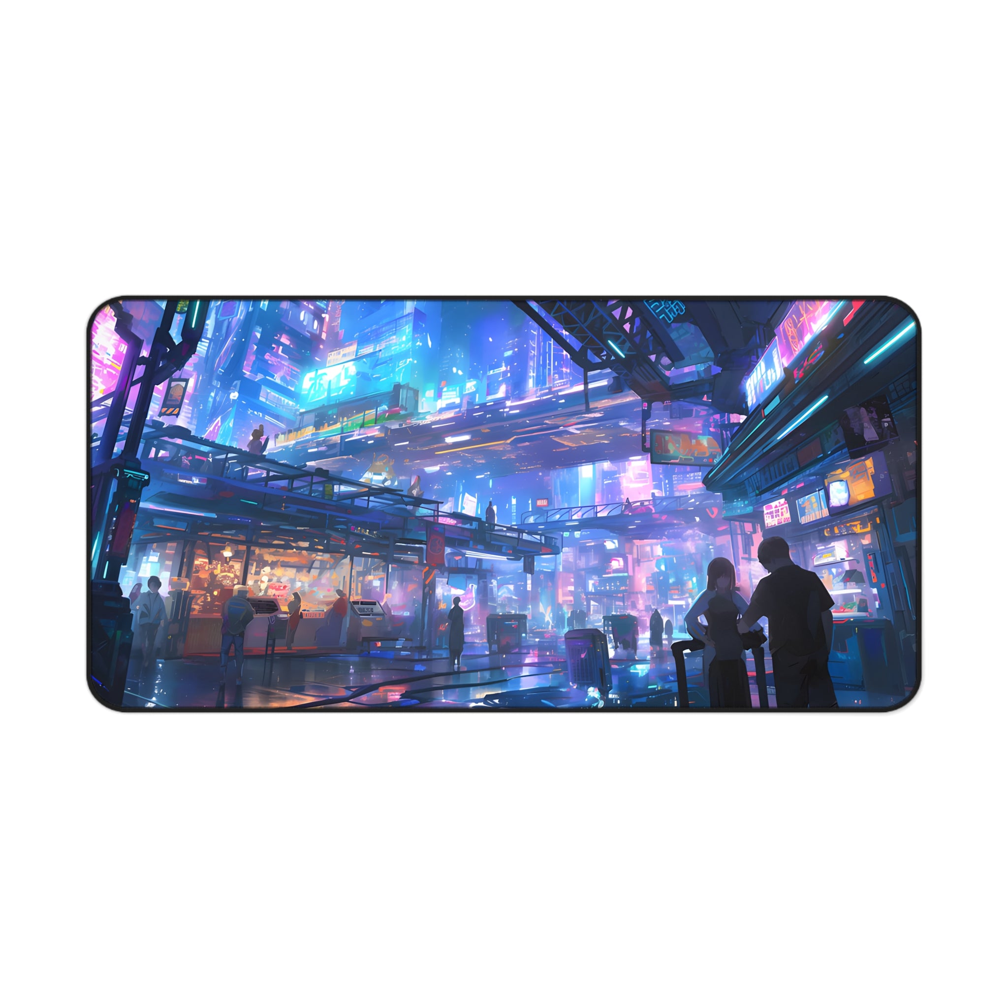 Cybercity Neon Desk Mat