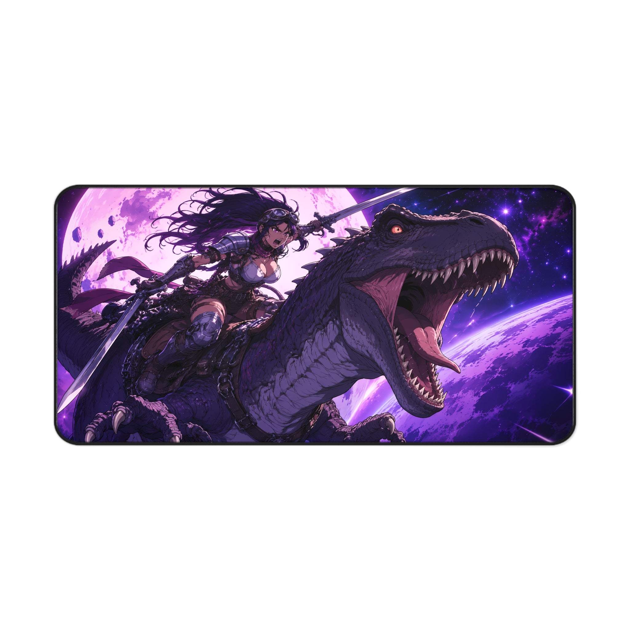 Violet Moon Warrior on T-Rex