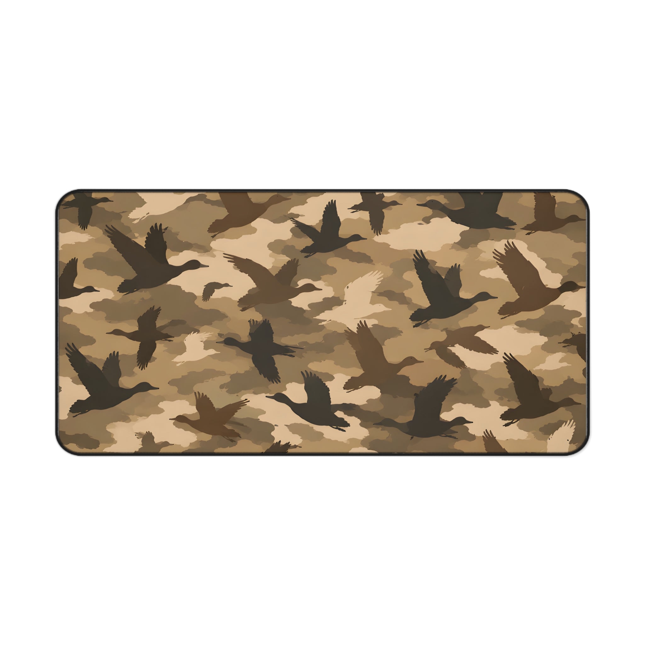 Camo Duck Silhouette Desk Mat