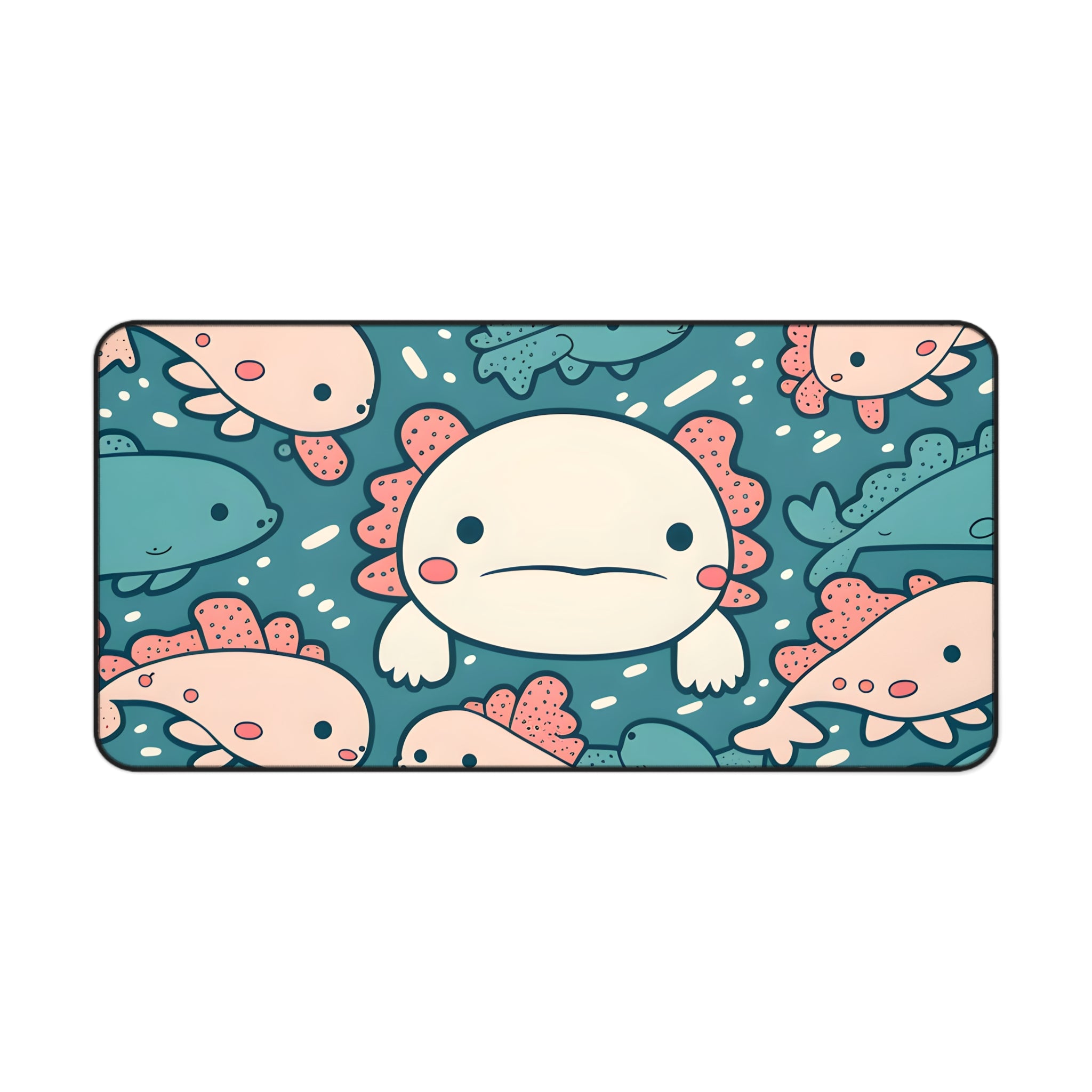 Sad Axolotl Desk Mat
