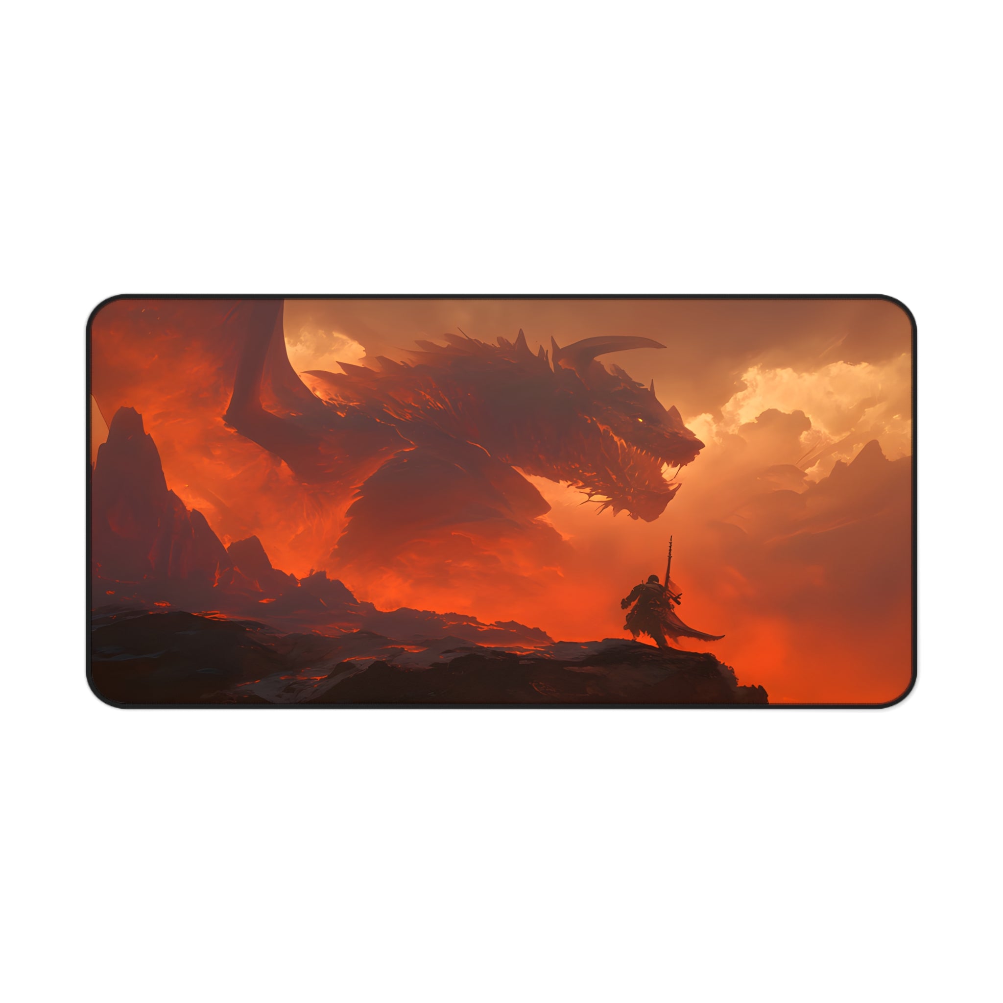 Dragon Battle Desk Mat