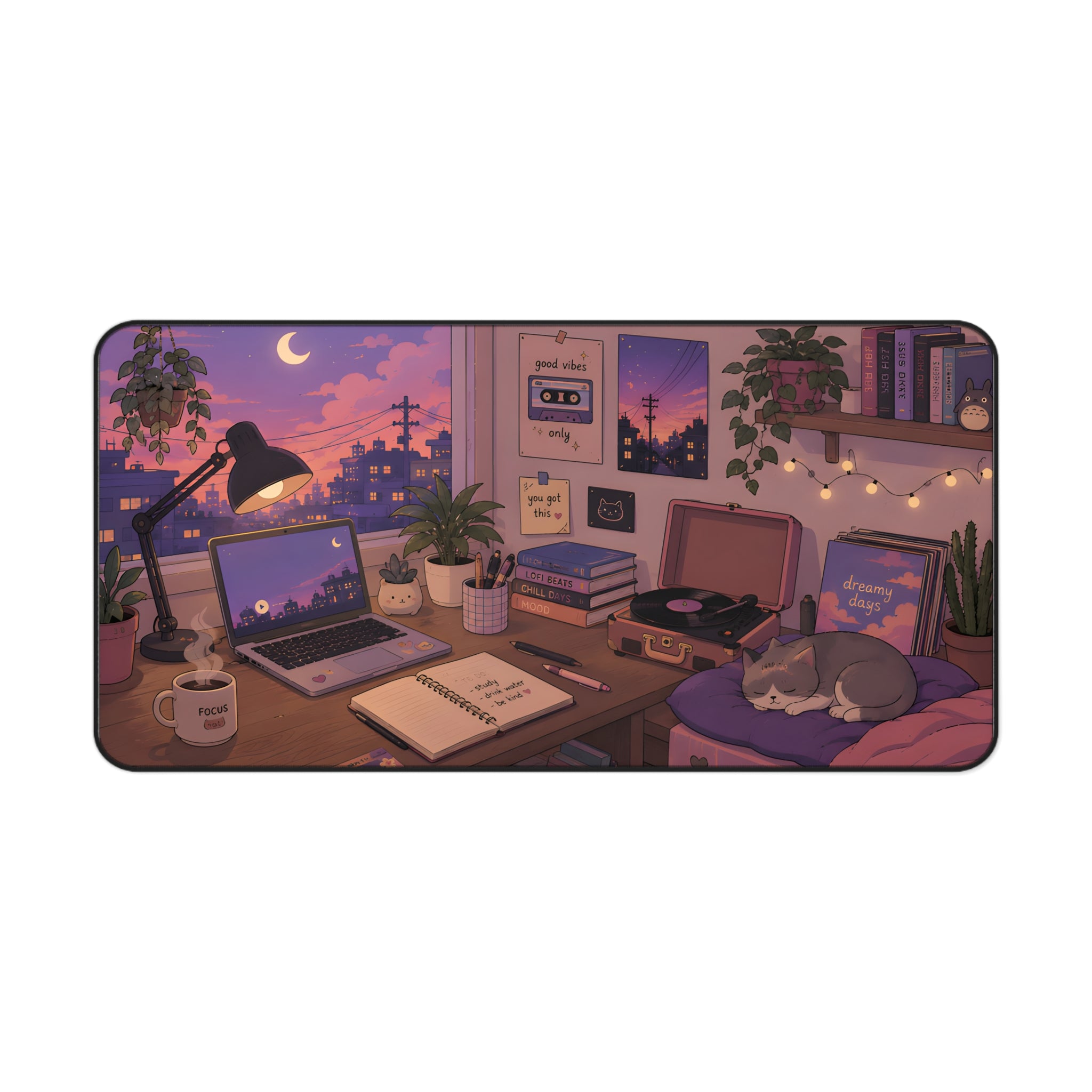 Cozy Twilight Desk Mat