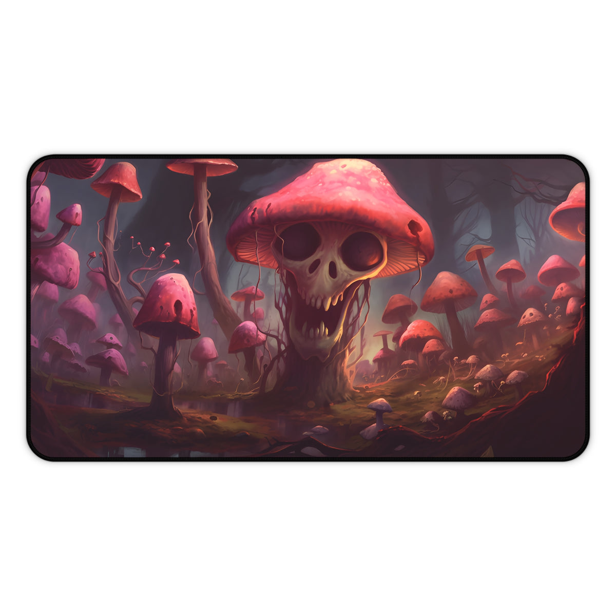 Mushroom Skull Desk Mat