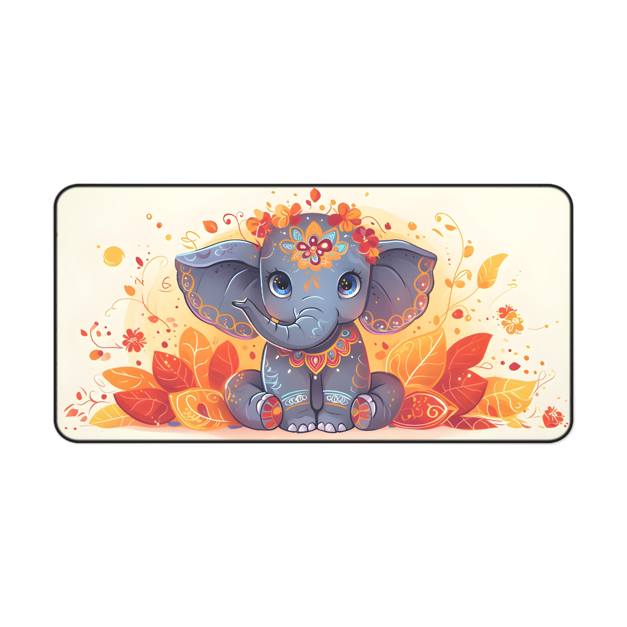 Cute Elephant Desk Mat