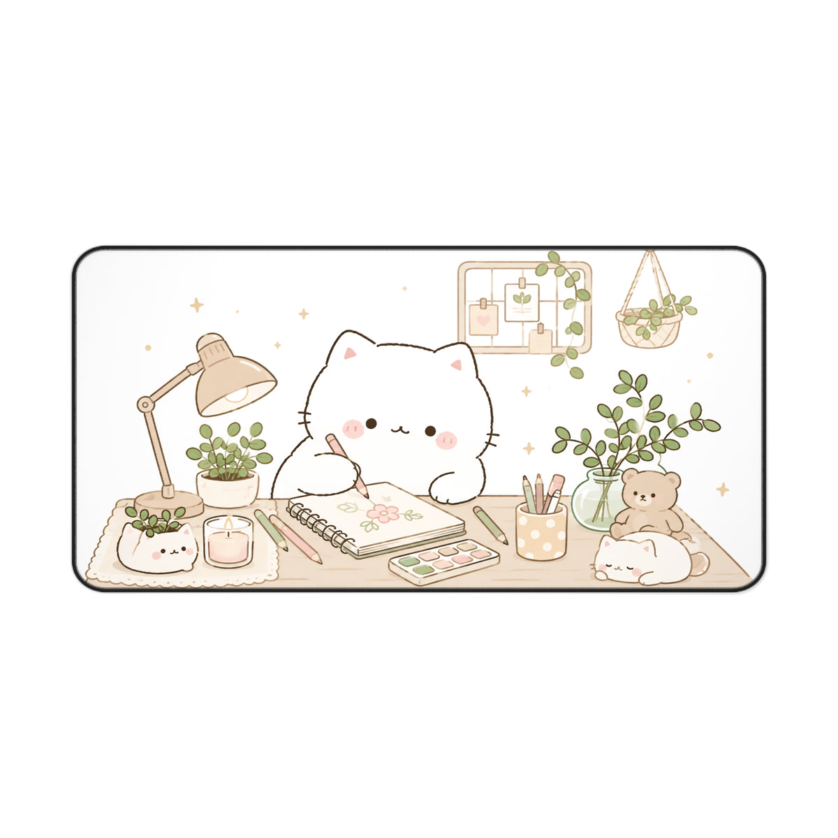 Cute Cat Desk Mat