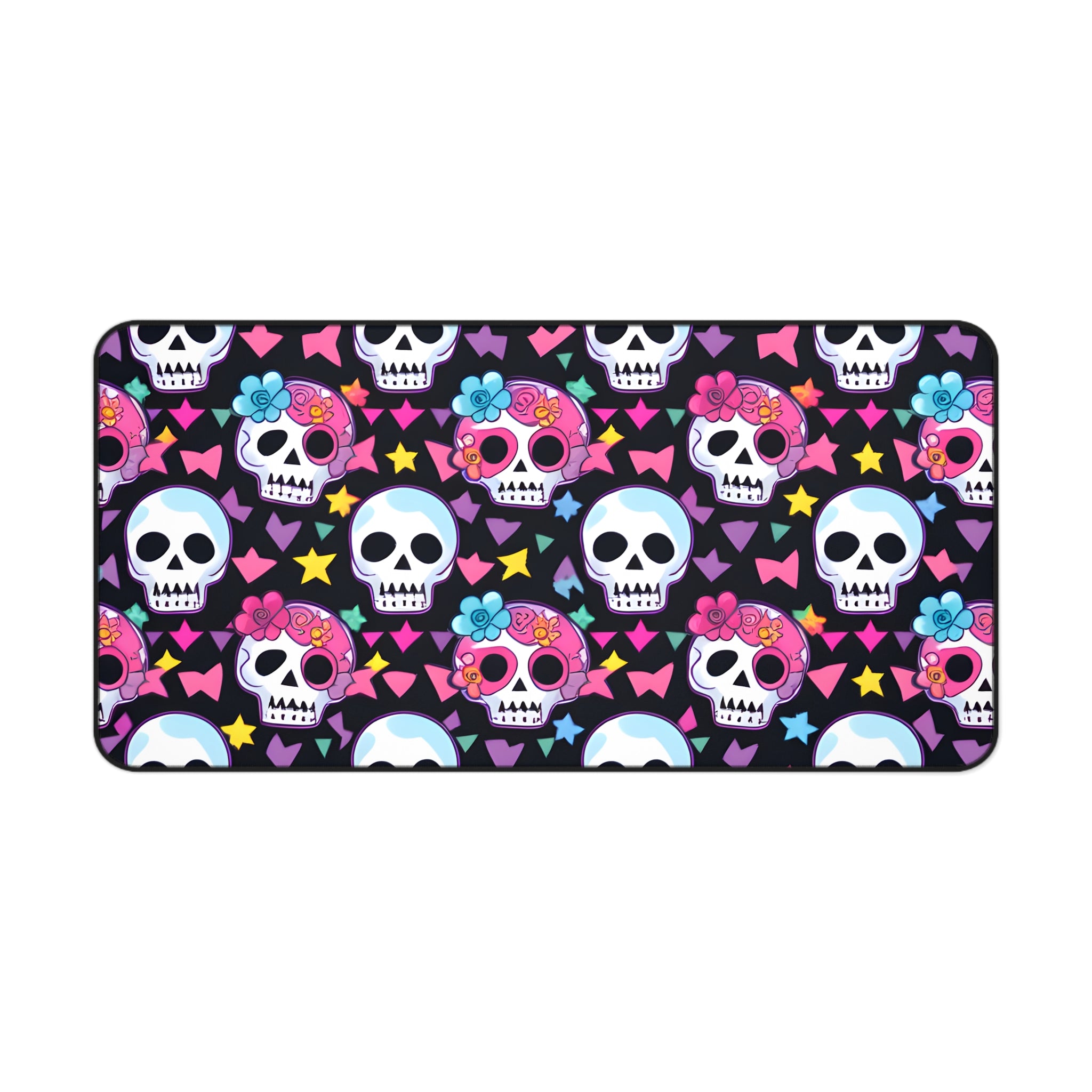 Colorful Skull Desk Mat