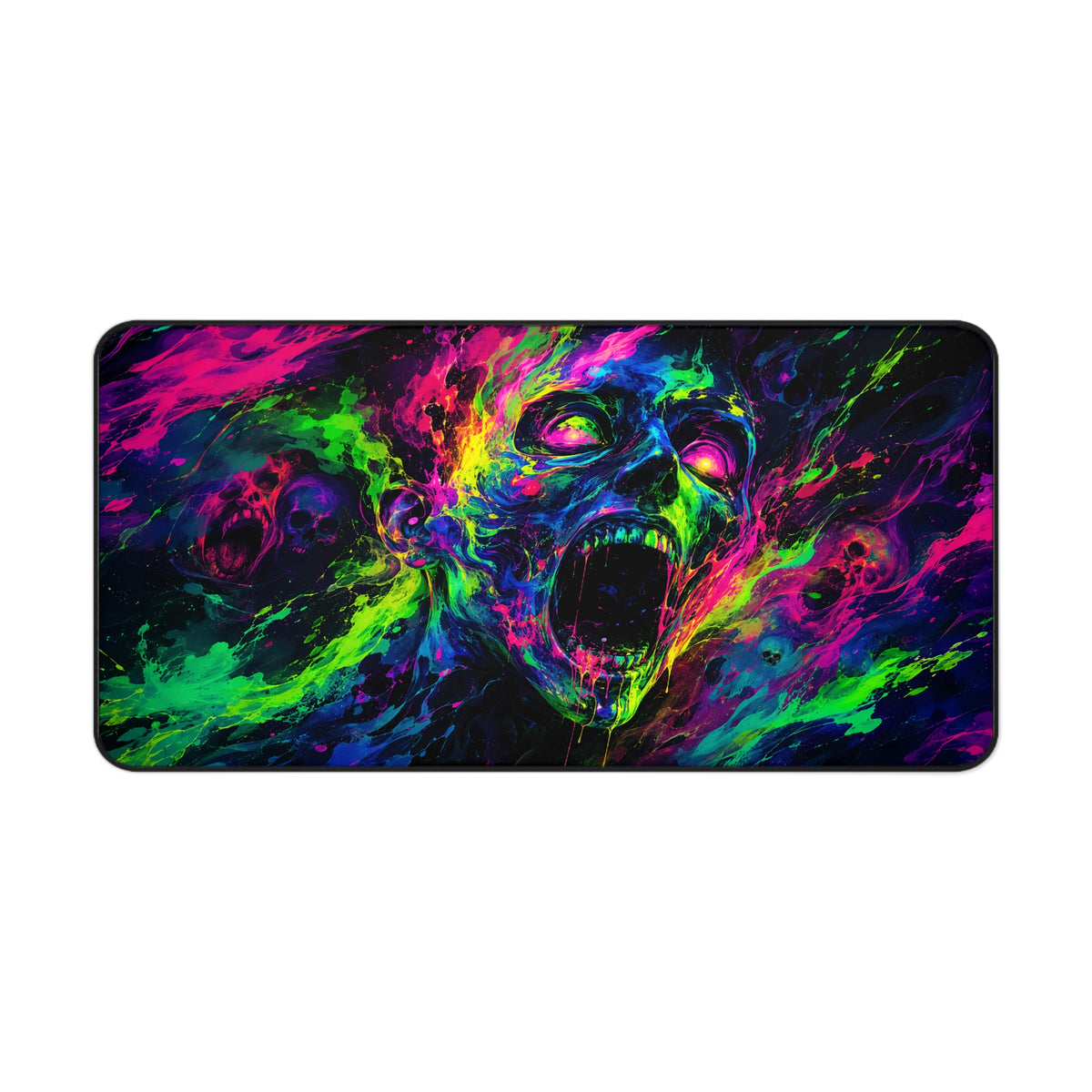 Neon Nightmare Desk Mat