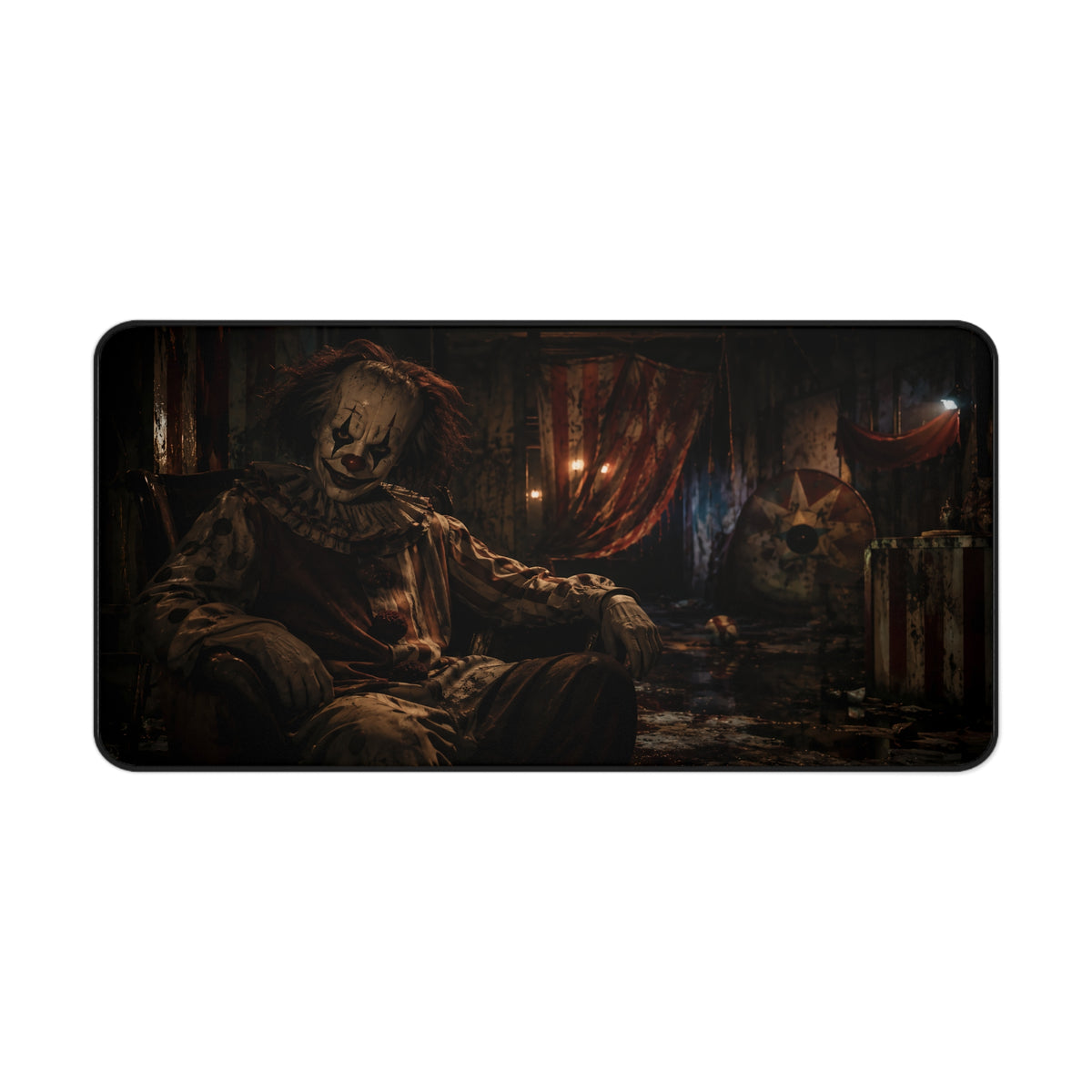 Horror Clown Desk Mat