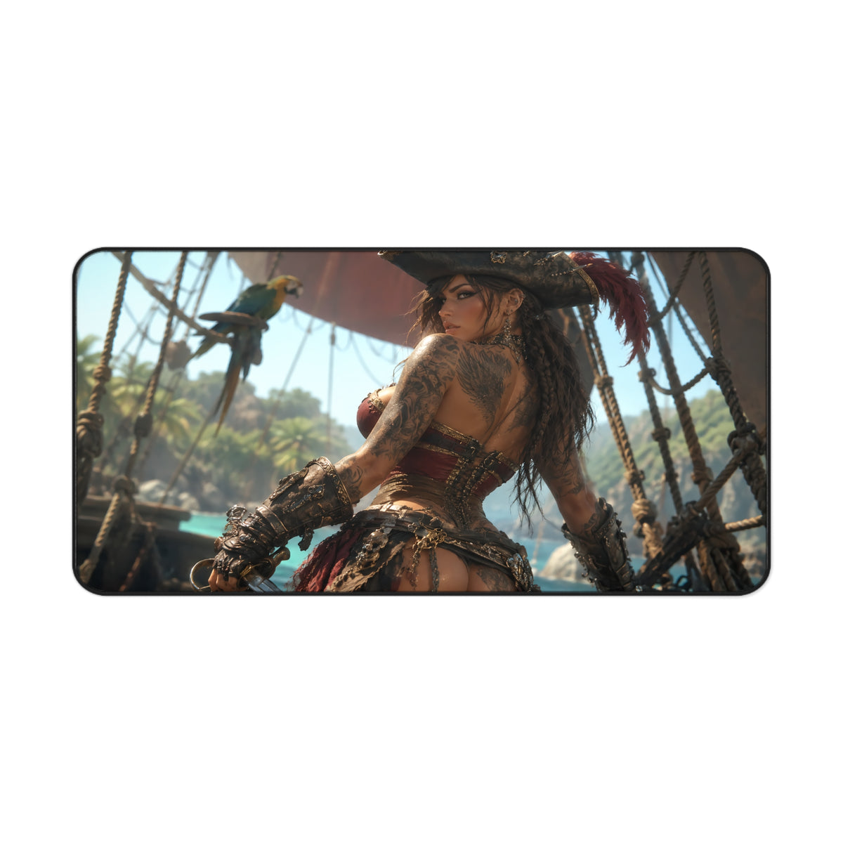 Pirate Captain Desk Mat