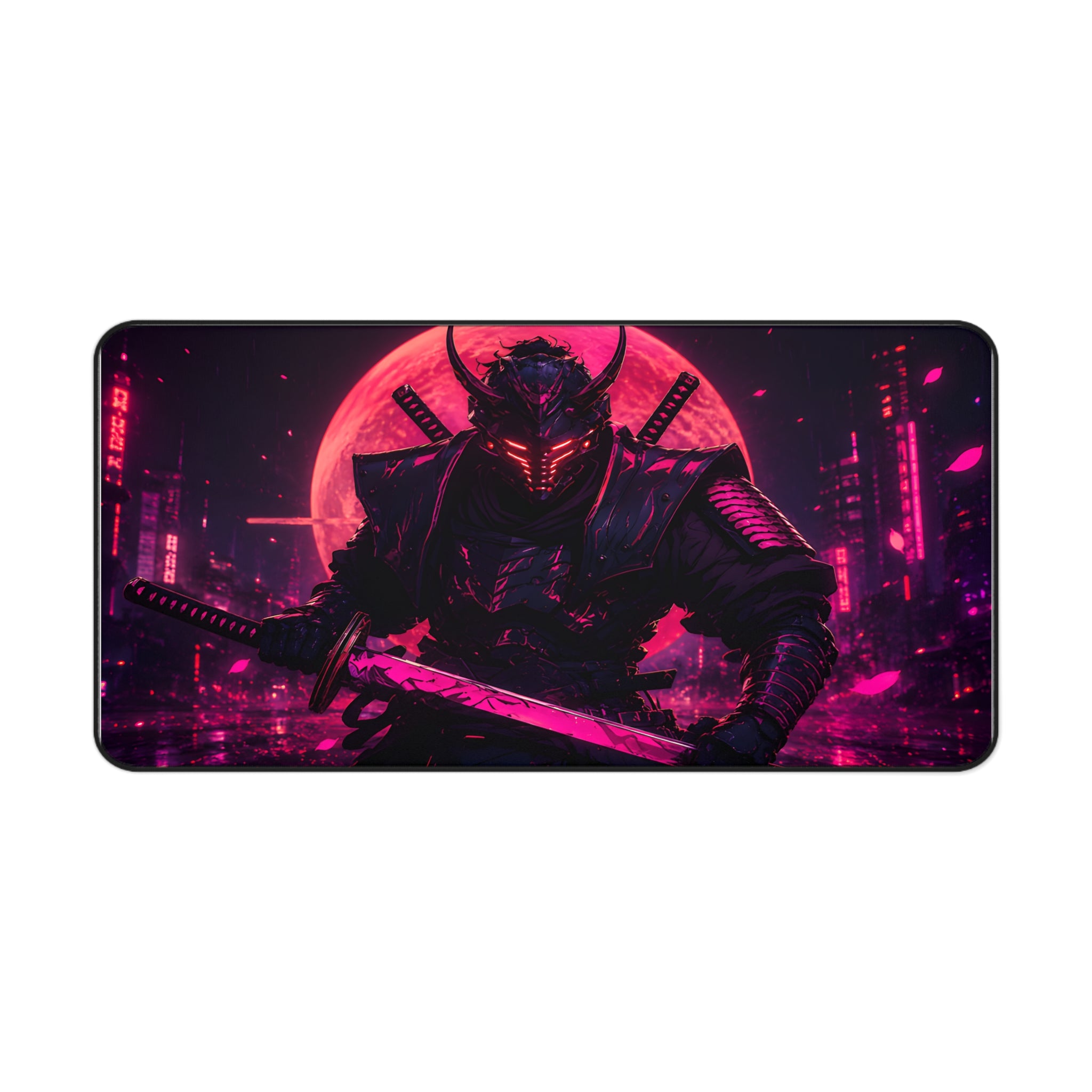 Cyborg Warrior Desk Mat