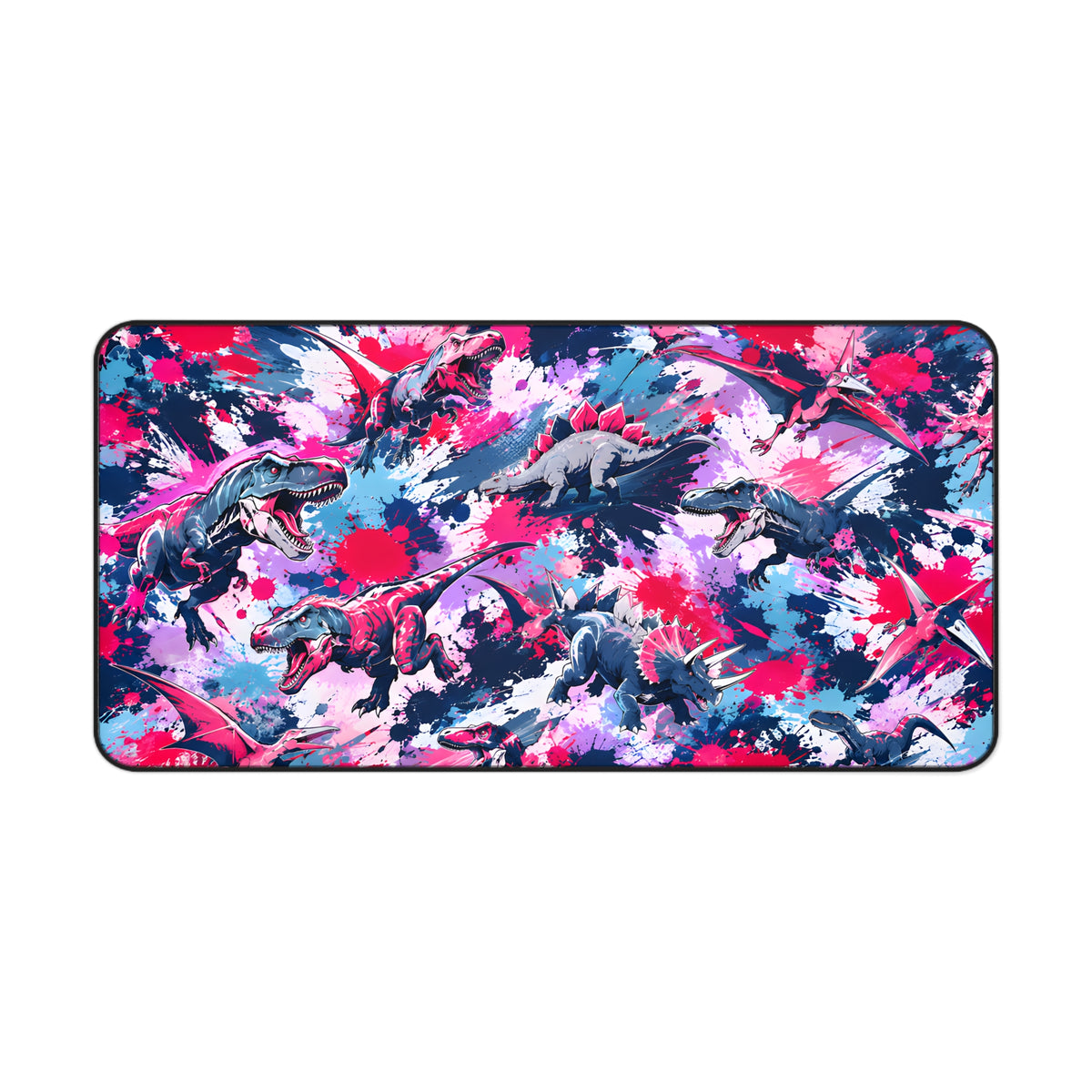 Dinosaur Splash Desk Mat