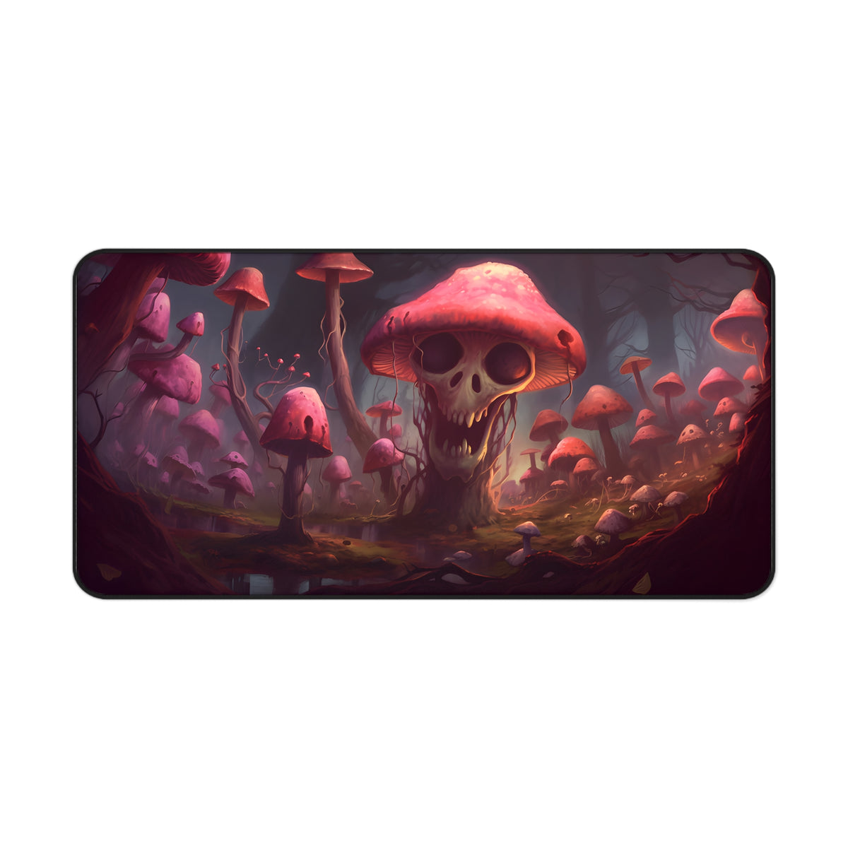 Mushroom Skull Desk Mat