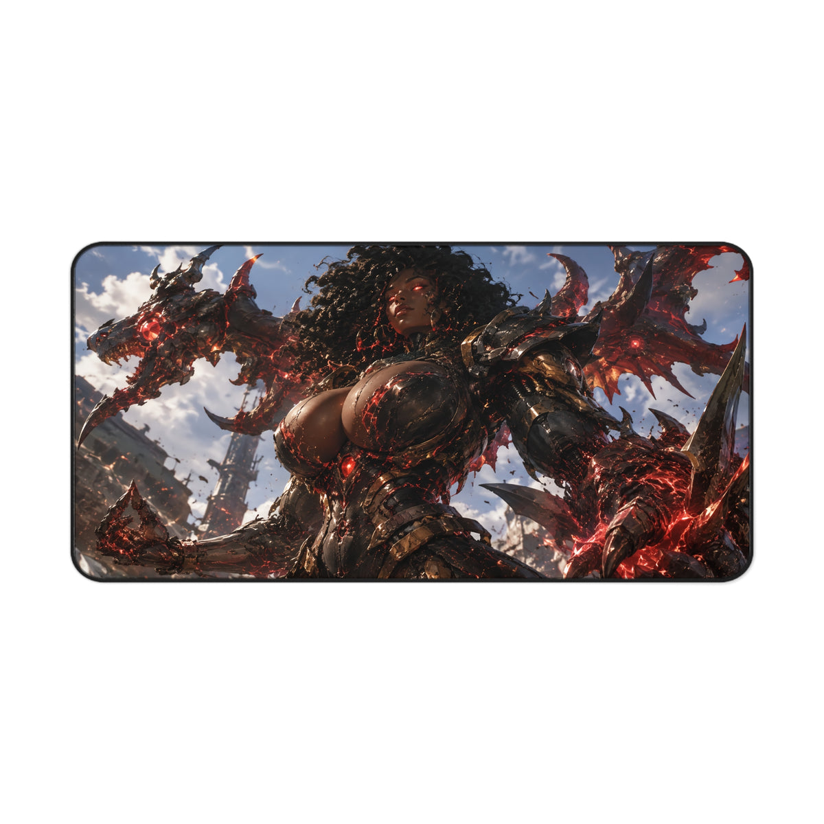Demon Armor Desk Mat