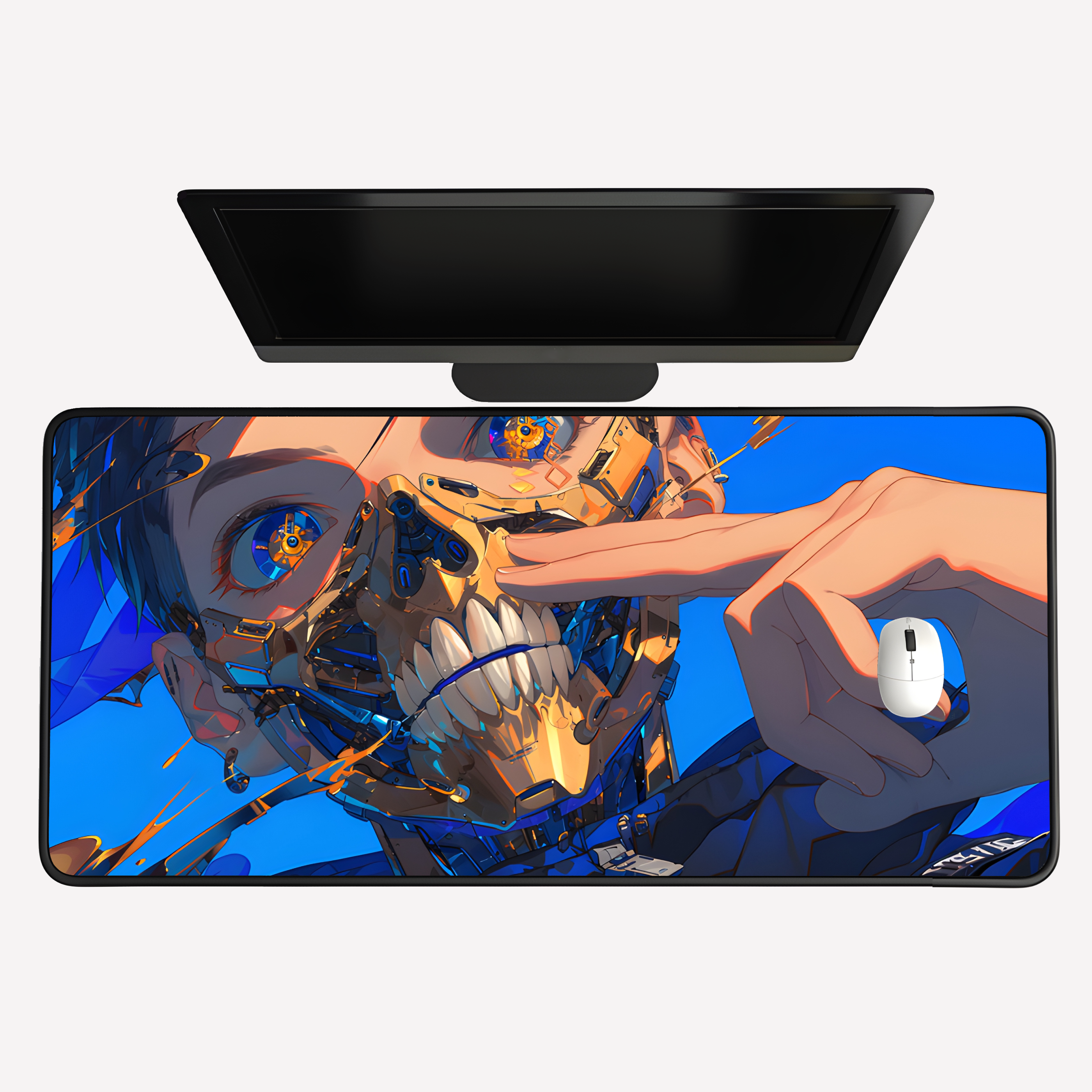 Cyborg Anime Desk Mat