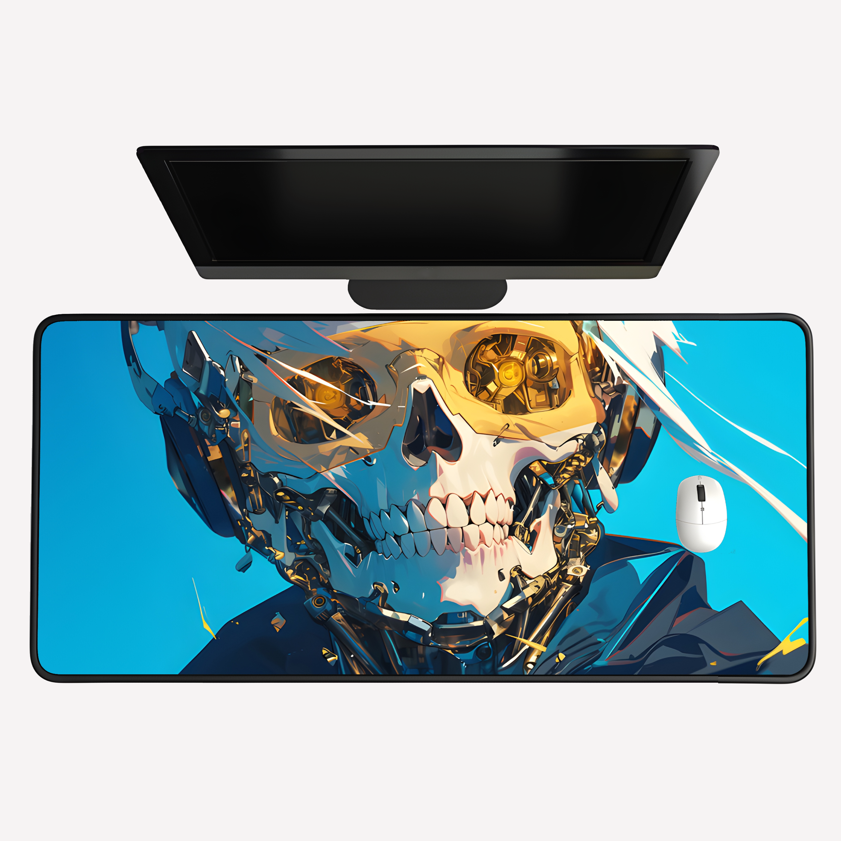 Cyber Skull Desk Mat