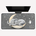 Elephant Moon Desk Mat