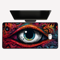Psychedelic Eye Desk Mat