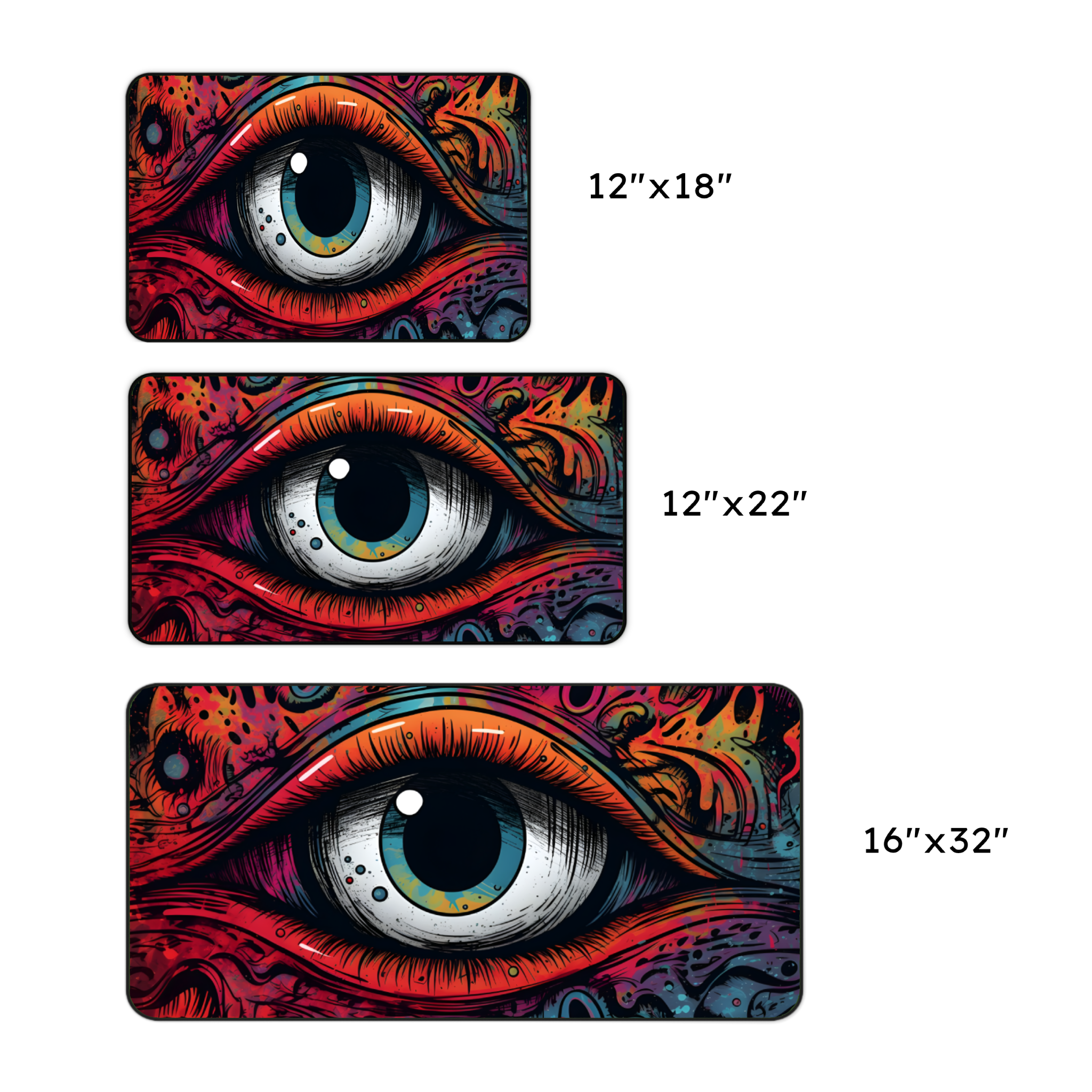 Psychedelic Eye Desk Mat