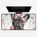 Cute French Bulldog Desk Mat