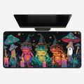Witchy Frogs Desk Mat
