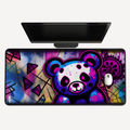 Graffiti Panda Desk Mat