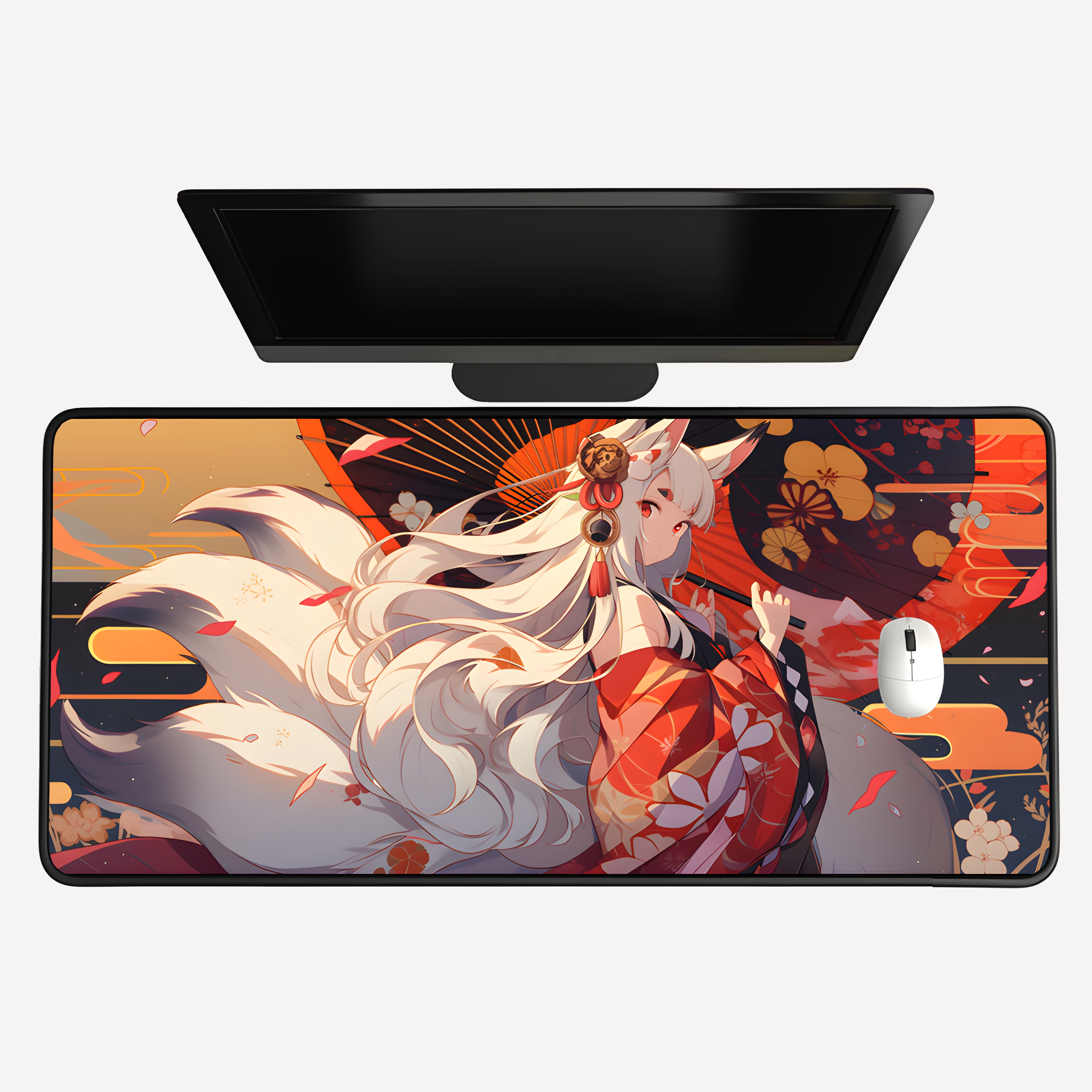 Kitsune Geisha Desk Mat