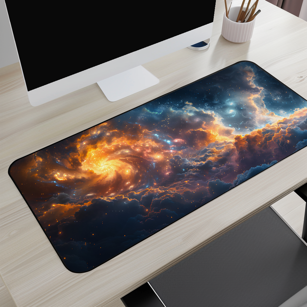 Galaxy Nebula Desk Mat