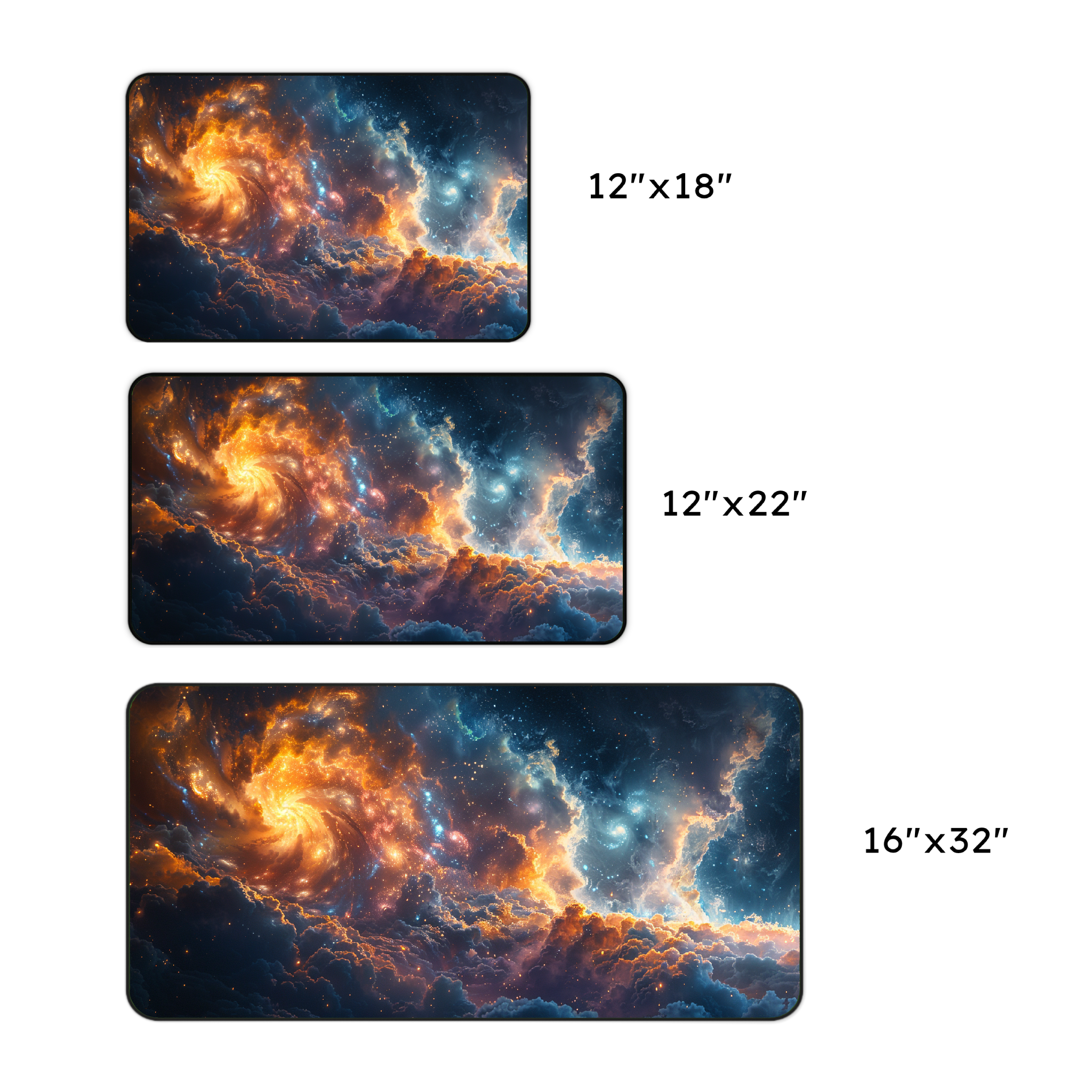 Galaxy Nebula Desk Mat