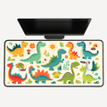 Cute Colorful Dino Desk Mat