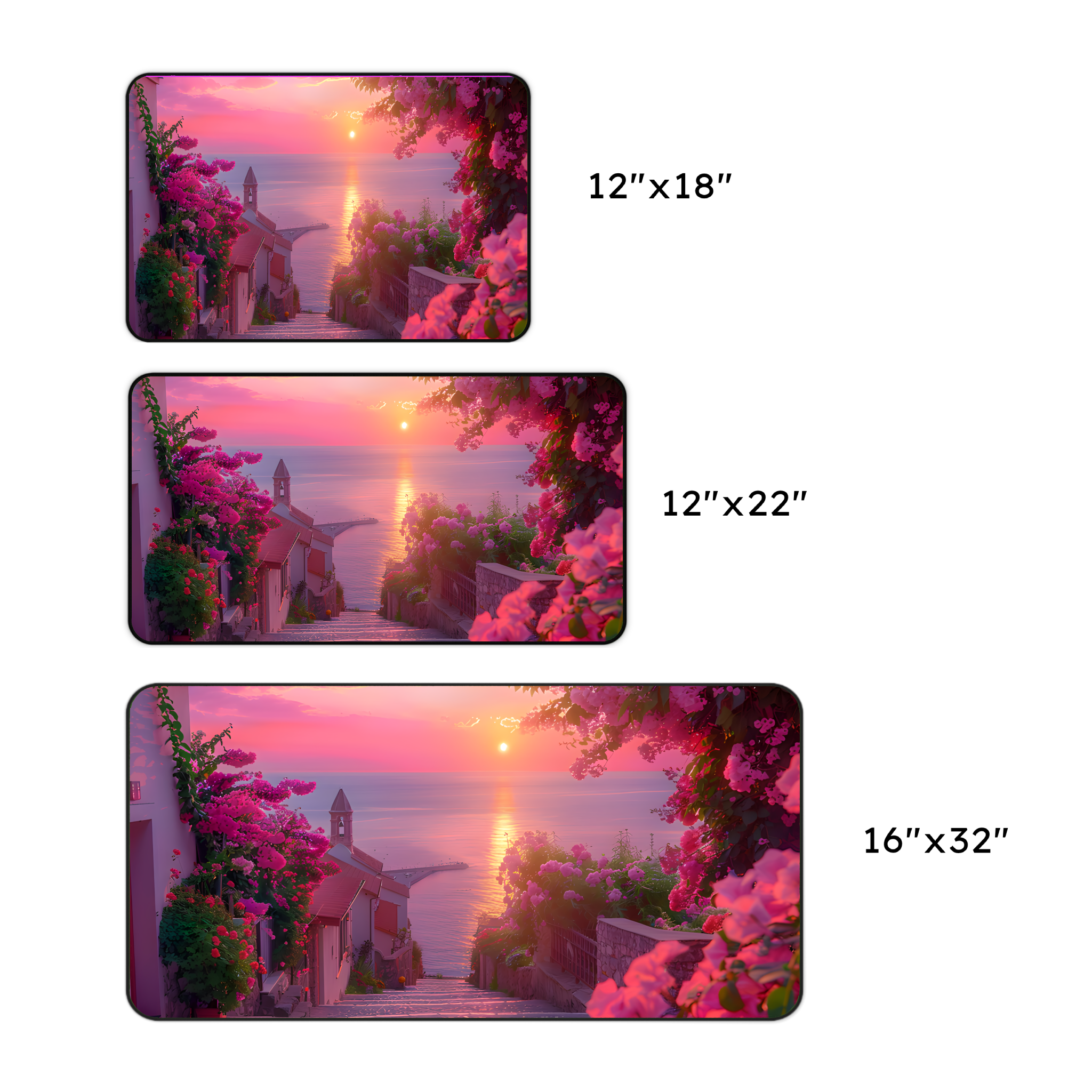 Sunset Coastal Desk Mat