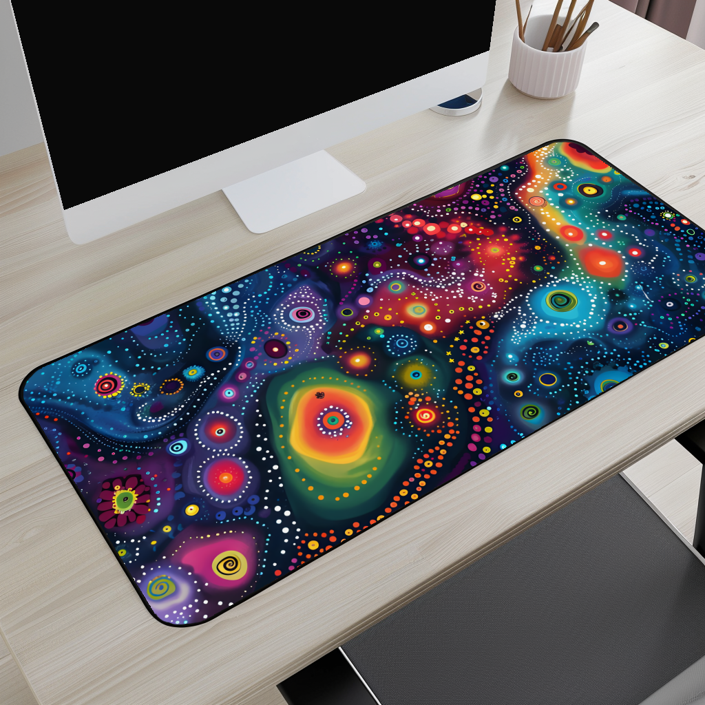 The Painted Universe Desk Mat