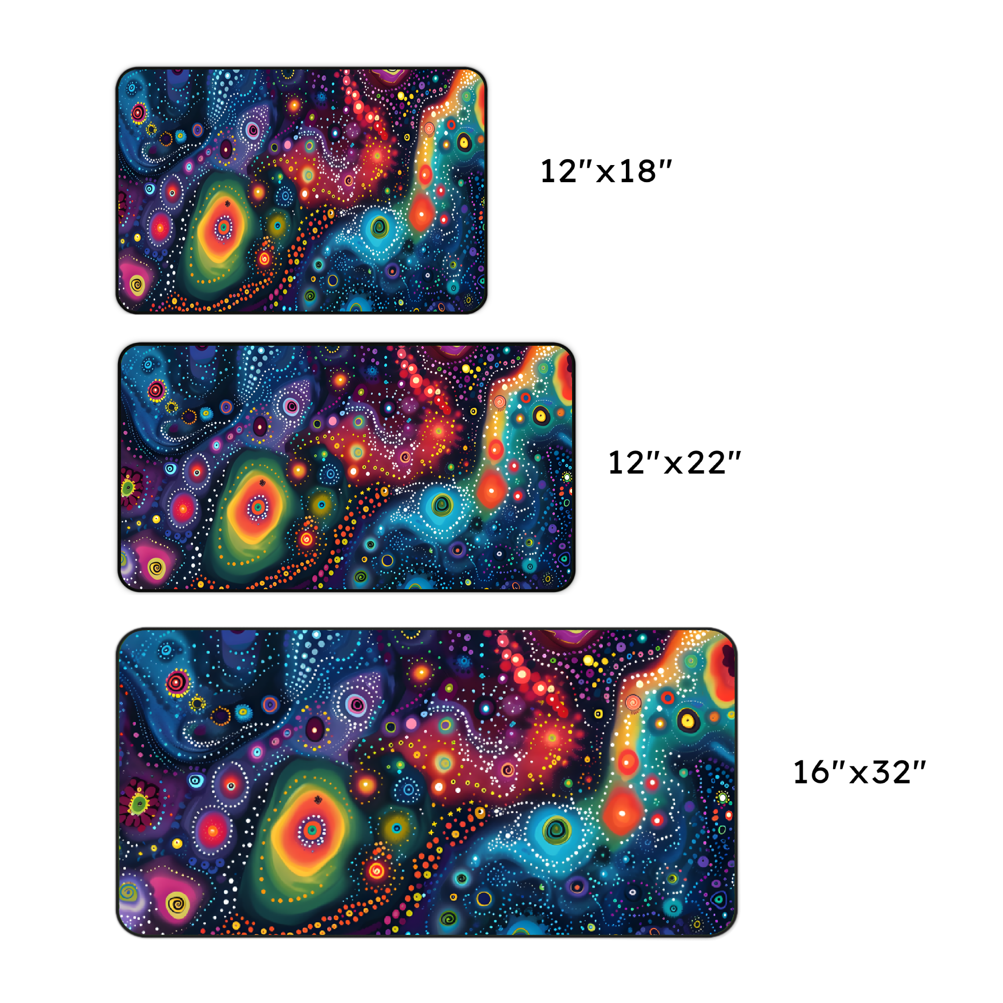 The Painted Universe Desk Mat