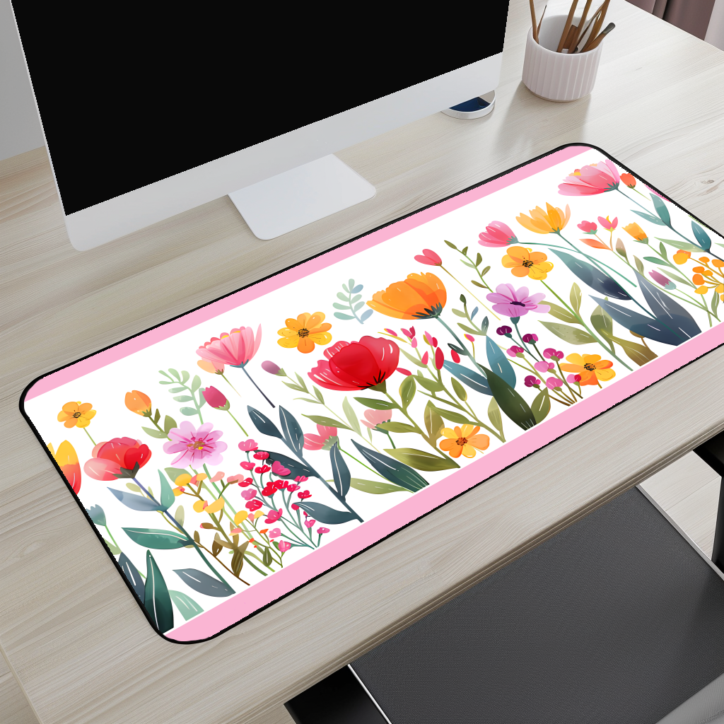 Floral Spring Desk Mat
