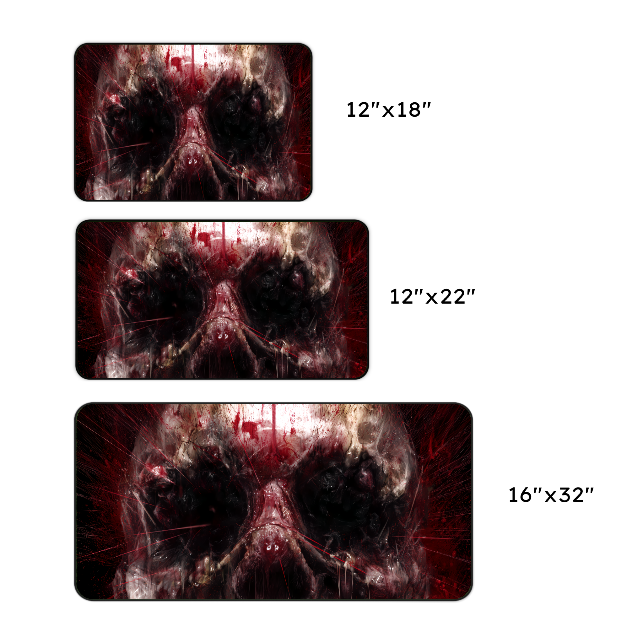 Skull Abyss Desk Mat