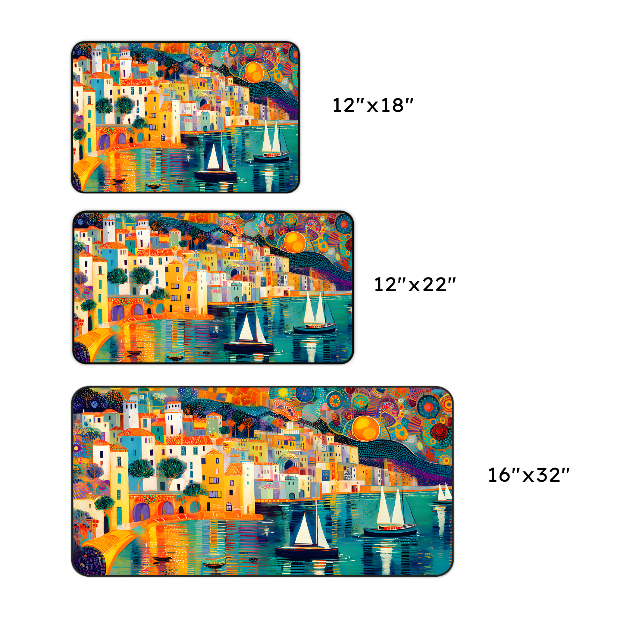 Coastal Sunset Desk Mat