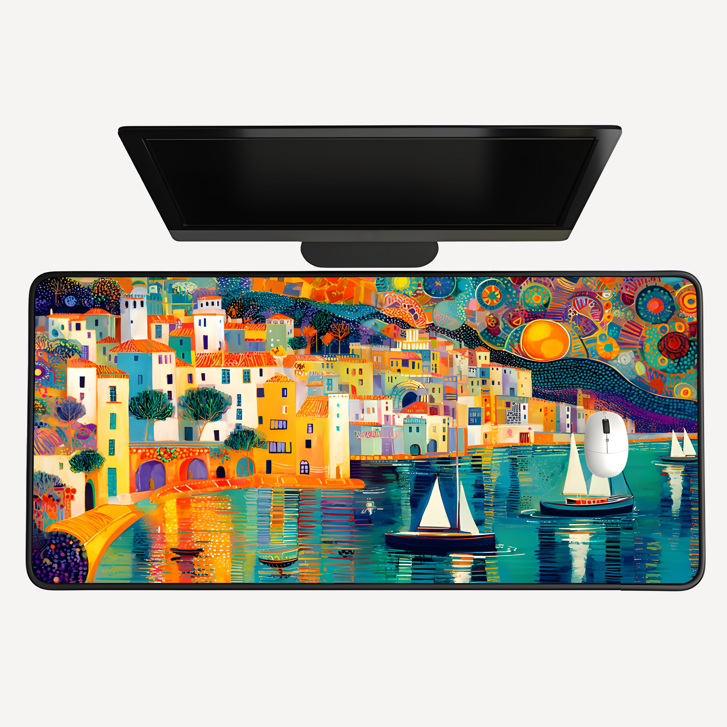 Coastal Sunset Desk Mat