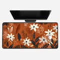Autumn Daisy Floral Desk Mat