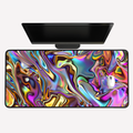 Iridescent Liquid Desk Mat