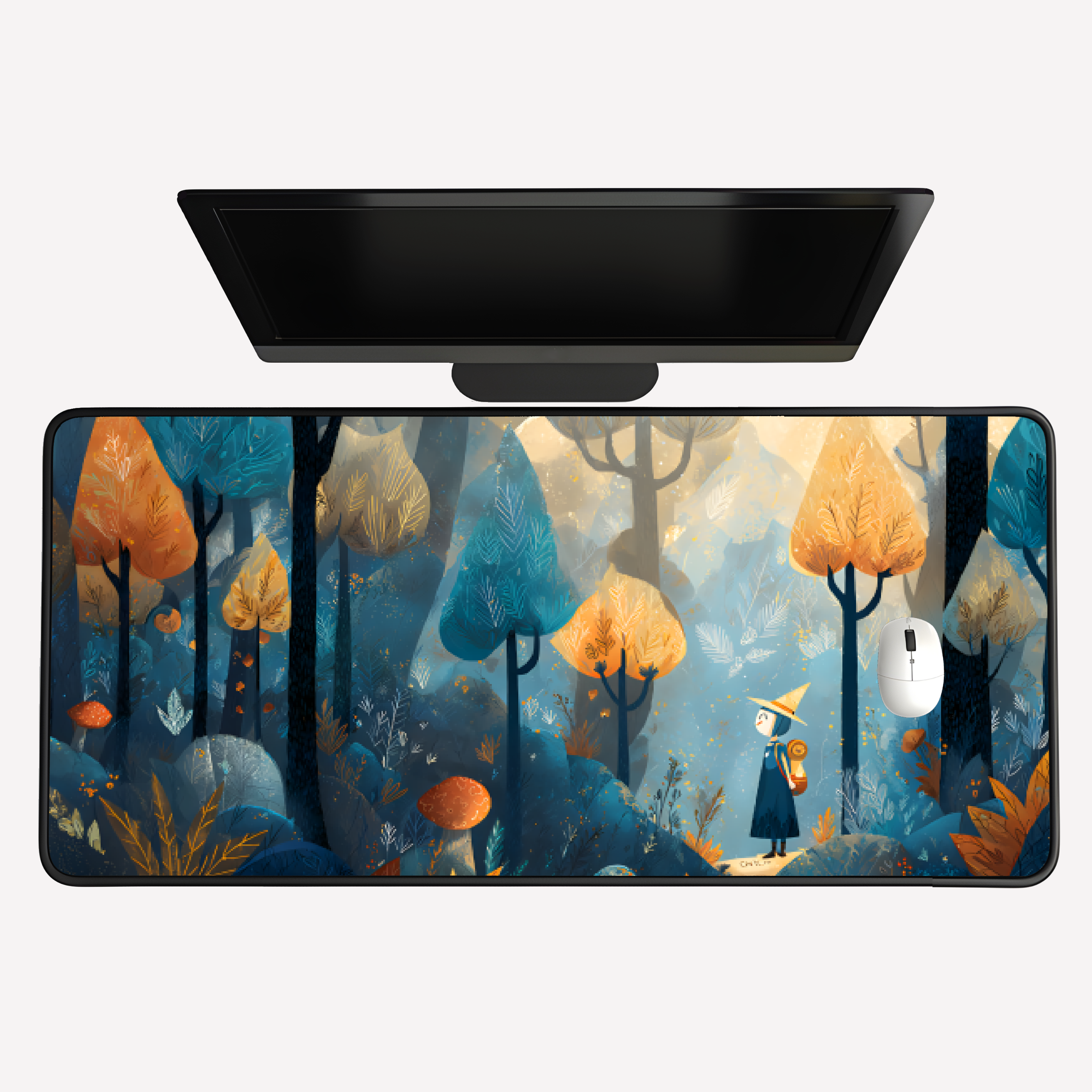 Enchanted Forest Desk Mat