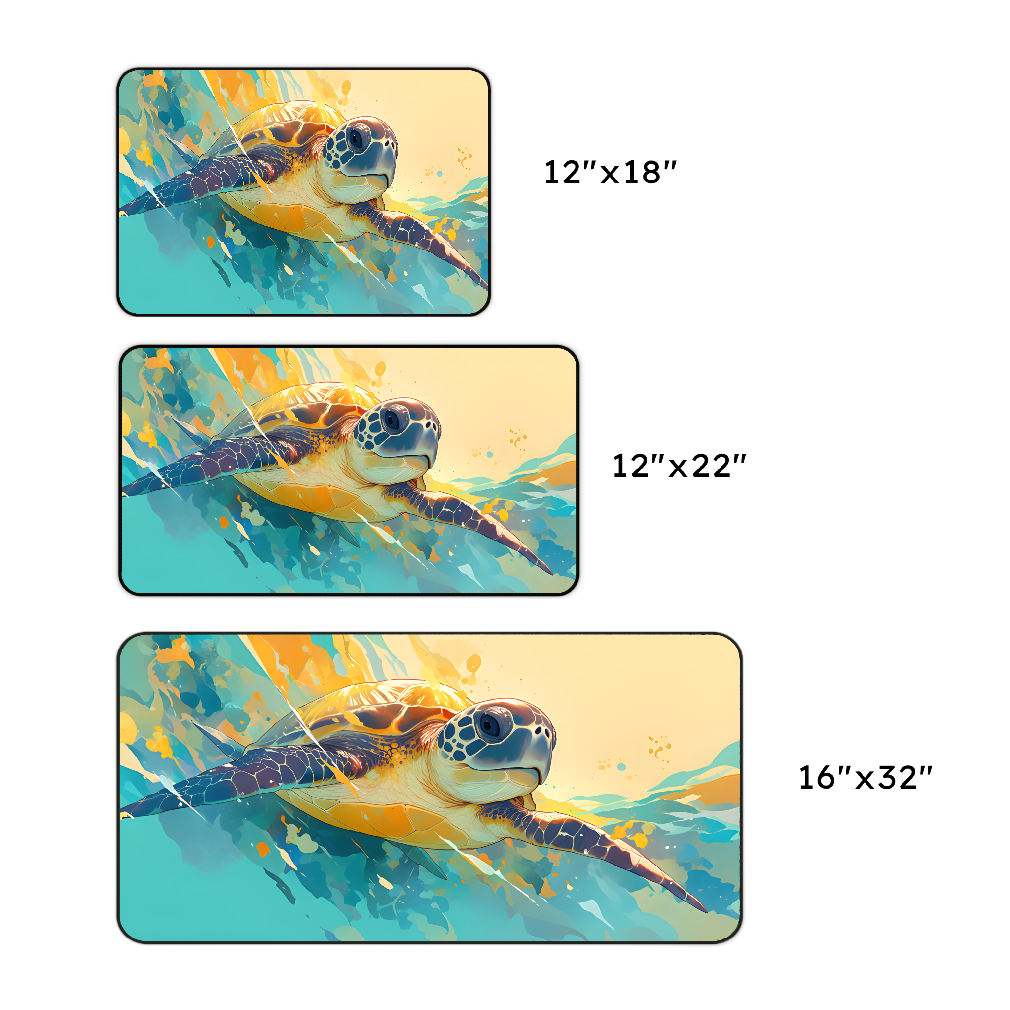 Sea Turtle Desk Mat