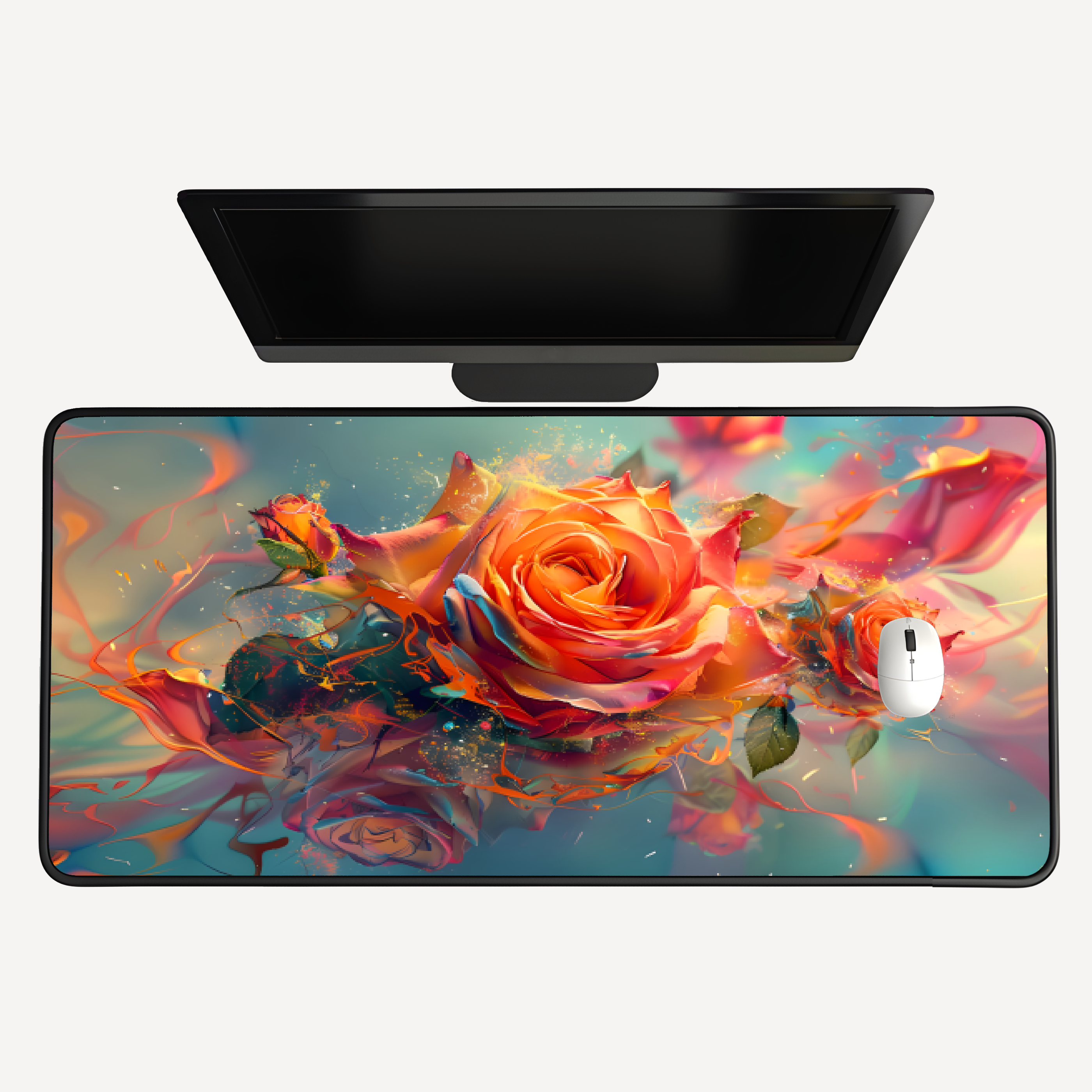 Floral Fantasy Desk Mat