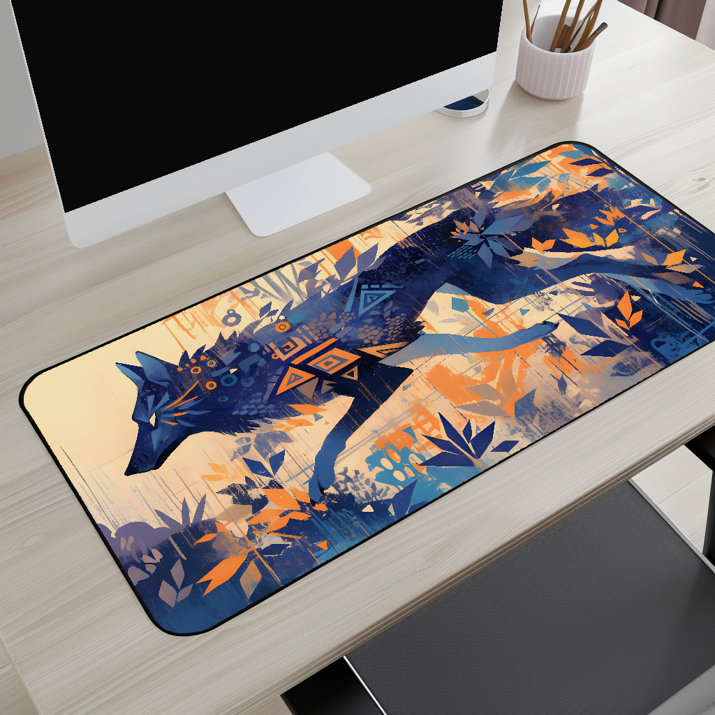 Wolf Spirit Desk Mat