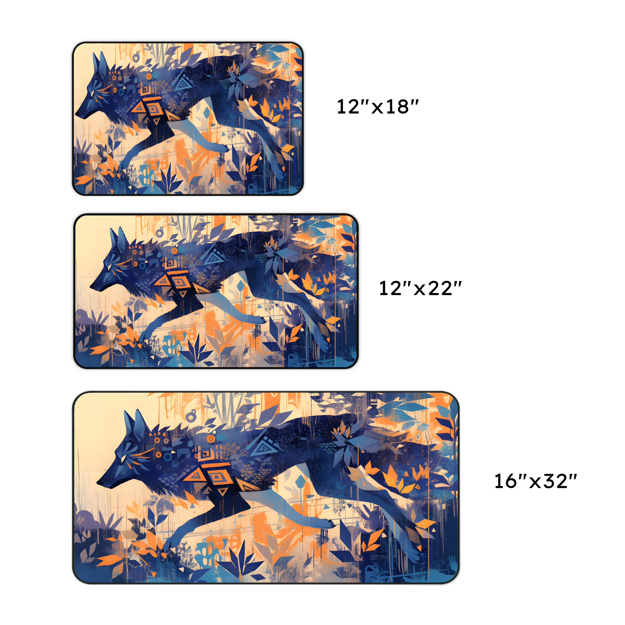 Wolf Spirit Desk Mat