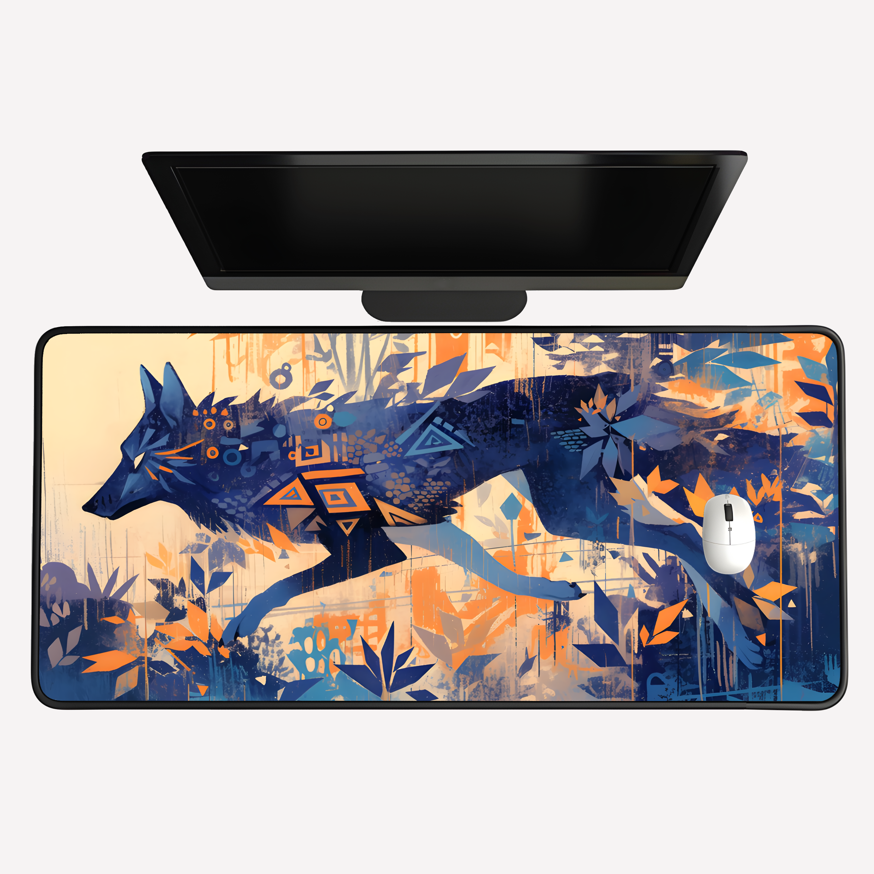 Wolf Spirit Desk Mat