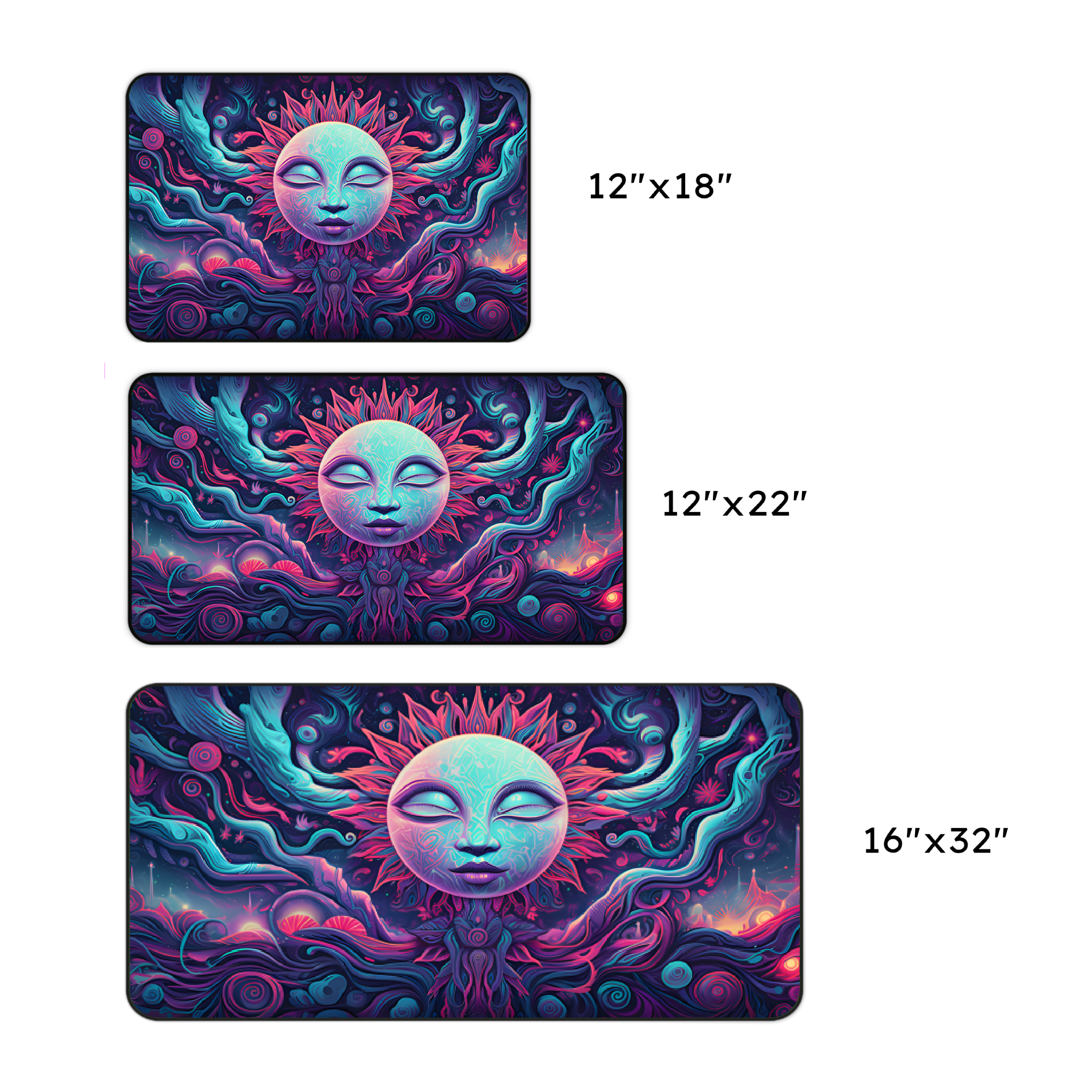 Mystic Sun Desk Mat