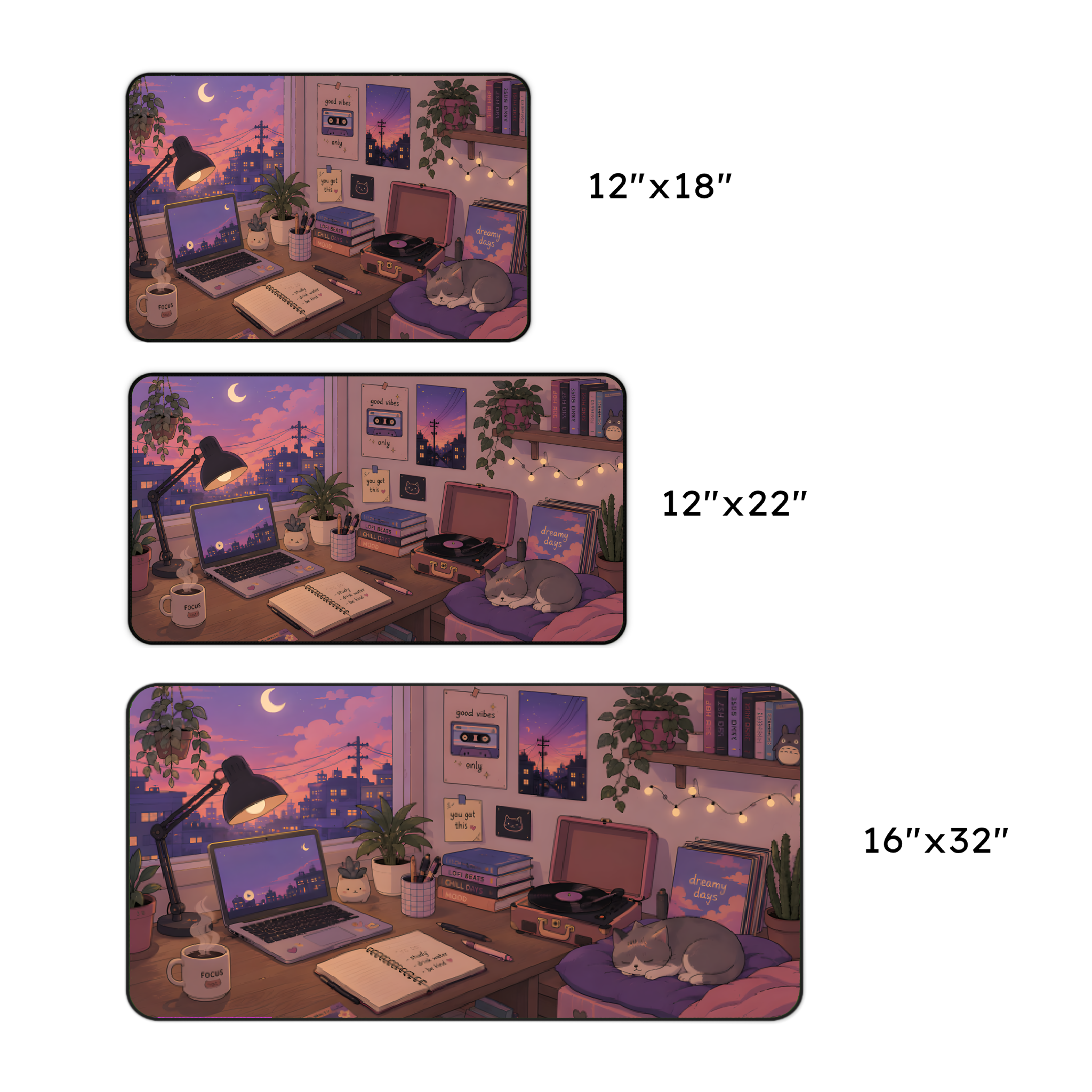 Cozy Twilight Desk Mat