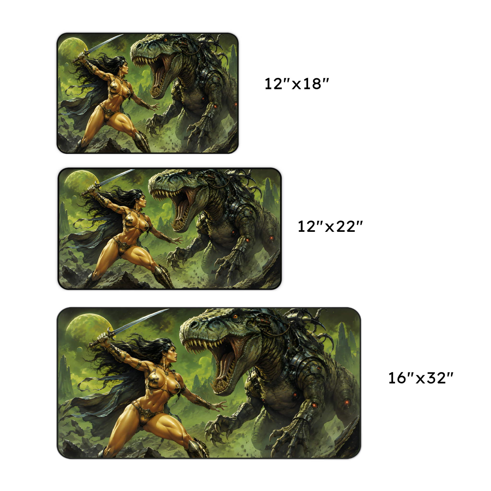 Warrior Desk Mat