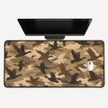 Camo Duck Silhouette Desk Mat