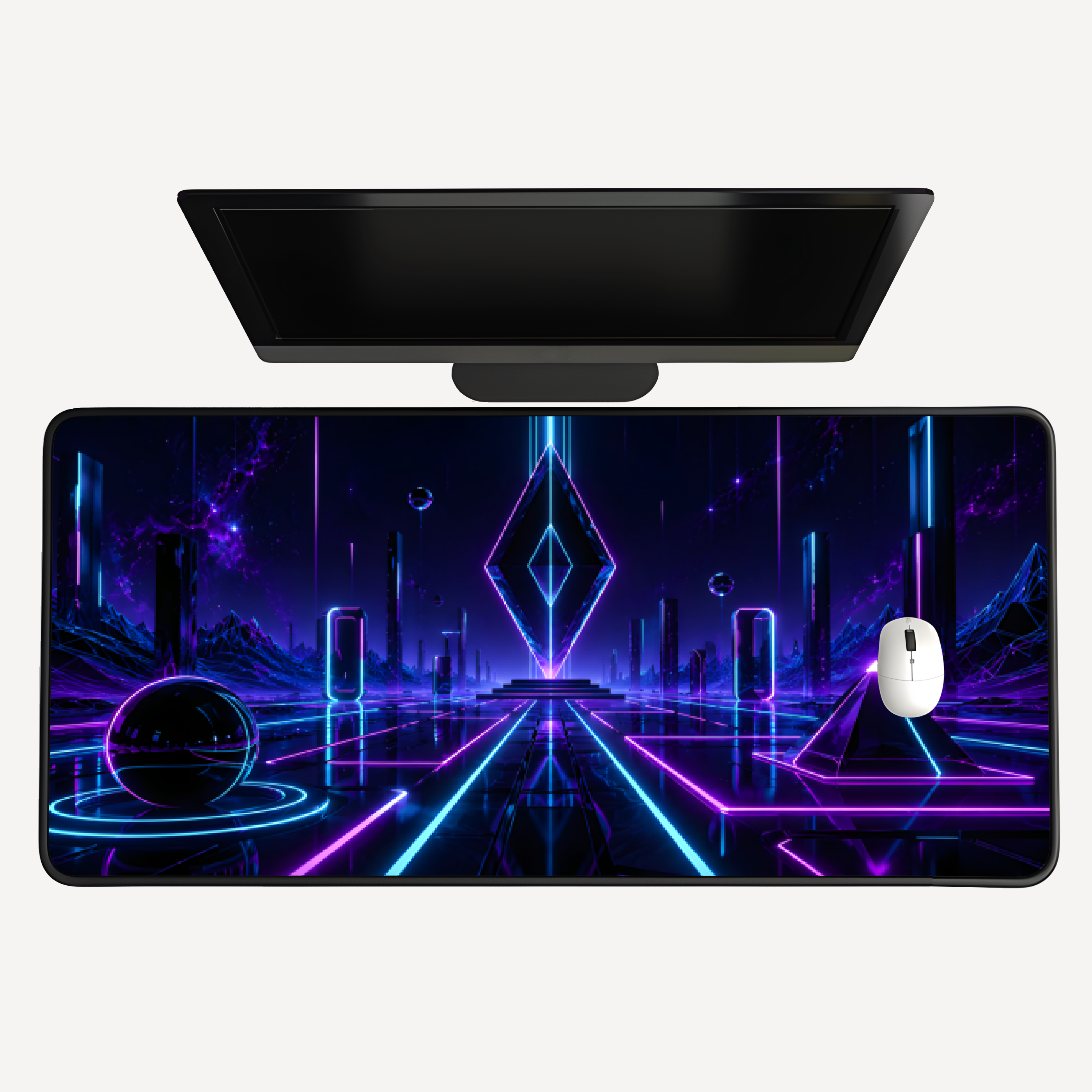 Futuristic Desk Mat